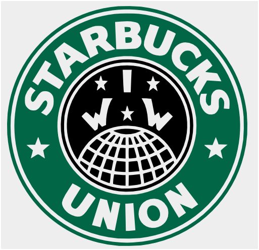 IWW Starbucks Workers Union logo